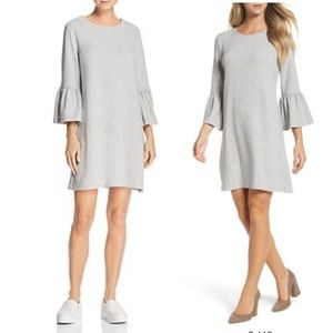 French Connection Paros Sudan Bell Sleeve Dress